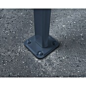 Palram – Canopia Marquesina adosada Capri (An x Pr: 739 x 299 cm, Antracita, Policarbonato, Gris) | BAUHAUS