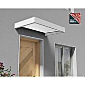Palram – Canopia Marquesina para puerta Sophia (160 x 95 x 17 cm, Blanco, Color del techo: Blanco opal) | BAUHAUS
