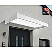 Palram – Canopia Marquesina para puerta Sophia (215 x 95 x 17 cm, Blanco, Color del techo: Blanco opal) | BAUHAUS
