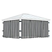 Palram – Canopia Cortina mosquitera para cenador Dallas (An x Al: 466 x 212 cm, Gris) | BAUHAUS