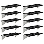 Palram – Canopia Estantería para invernadero (64,5 x 27 x 17,3 cm, Negro, 10 ud.) | BAUHAUS