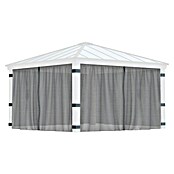 Palram – Canopia Cortina mosquitera para cenador Dallas (An x Al: 435 x 212 cm, Gris) | BAUHAUS