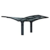 Palram – Canopia Carport Arizona Wave (Medidas ext. (An x Pr): 578 x 495 cm, Carport doble, Antracita) | BAUHAUS