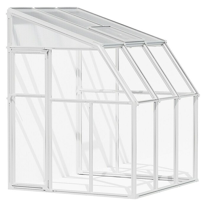 Palram – Canopia Terraza Solarium Sun Room (Medidas ext. (An x Pr): 200 x 200 cm, Plástico, Blanco) | BAUHAUS