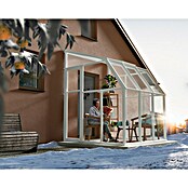 Palram – Canopia Terraza Solarium Sun Room (Medidas ext. (An x Pr): 200 x 200 cm, Plástico, Blanco) | BAUHAUS