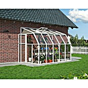 Palram – Canopia Terraza Solarium Sun Room (Medidas ext. (An x Pr): 324 x 200 cm, Plástico, Blanco) | BAUHAUS