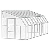 Palram – Canopia Terraza Solarium Sun Room (Medidas ext. (An x Pr): 570 x 257 cm, Plástico, Blanco) | BAUHAUS