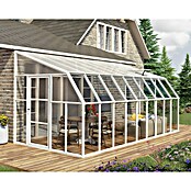 Palram – Canopia Terraza Solarium Sun Room (Medidas ext. (An x Pr): 570 x 257 cm, Plástico, Blanco) | BAUHAUS