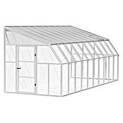Palram – Canopia Terraza Solarium Sun Room (Medidas ext. (An x Pr): 632 x 257 cm, Plástico, Blanco) | BAUHAUS