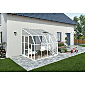 Palram – Canopia Terraza Solarium Sun Room (Medidas ext. (An x Pr): 260 x 257 cm, Plástico, Blanco) | BAUHAUS