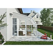 Palram – Canopia Terraza Solarium Sun Room (Medidas ext. (An x Pr): 260 x 257 cm, Plástico, Blanco) | BAUHAUS