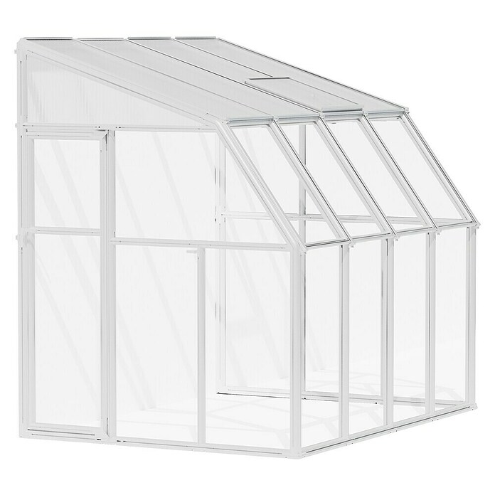 Palram – Canopia Terraza Solarium Sun Room (Medidas ext. (An x Pr): 260 x 200 cm, Plástico, Blanco) | BAUHAUS