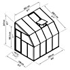 Palram – Canopia Terraza Solarium Sun Room (Medidas ext. (An x Pr): 260 x 200 cm, Plástico, Blanco) | BAUHAUS