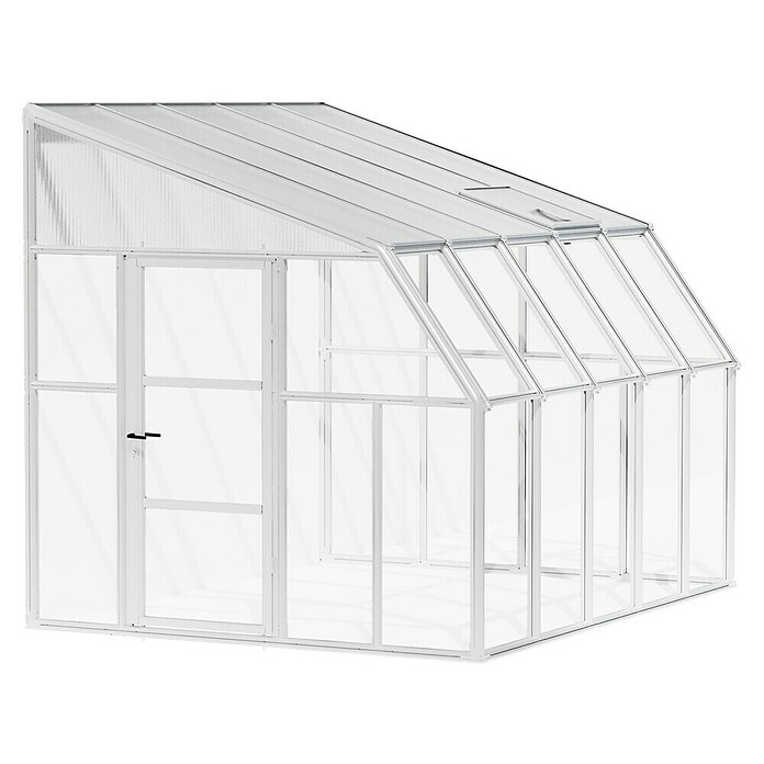 Palram – Canopia Terraza Solarium Sun Room (Medidas ext. (An x Pr): 322 x 257 cm, Plástico, Blanco) | BAUHAUS