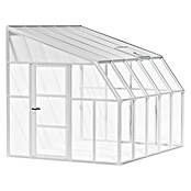 Palram – Canopia Terraza Solarium Sun Room (Medidas ext. (An x Pr): 322 x 257 cm, Plástico, Blanco) | BAUHAUS