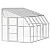 Palram – Canopia Terraza Solarium Sun Room (Medidas ext. (An x Pr): 384 x 257 cm, Plástico, Blanco) | BAUHAUS