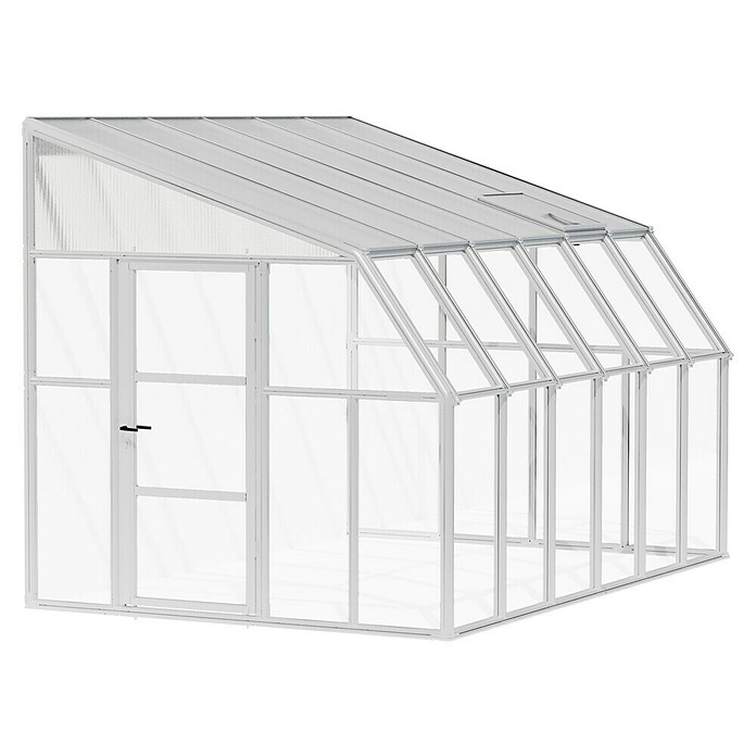 Palram – Canopia Terraza Solarium Sun Room (Medidas ext. (An x Pr): 384 x 257 cm, Plástico, Blanco) | BAUHAUS
