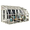 Palram – Canopia Terraza Solarium Sun Room (Medidas ext. (An x Pr): 384 x 257 cm, Plástico, Blanco) | BAUHAUS