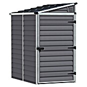 Palram – Canopia Caseta de jardín Skylight (Medidas ext. (An x Pr): 117 x 177 cm, Plástico, Antracita) | BAUHAUS