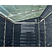 Palram – Canopia Caseta de jardín Skylight (Medidas ext. (An x Pr): 117 x 177 cm, Plástico, Antracita) | BAUHAUS