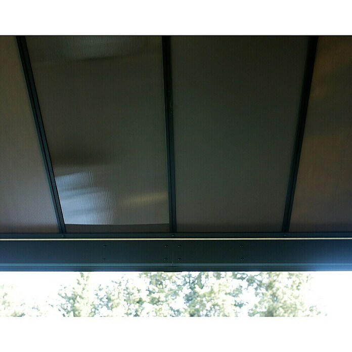 Palram – Canopia Carport Colorado (Medidas ext. (An x Pr): 4,22 x 607 m, Negro) | BAUHAUS