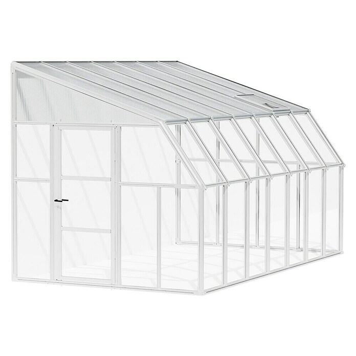 Palram – Canopia Terraza Solarium Sun Room (Medidas ext. (An x Pr): 446 x 257 cm, Plástico, Blanco) | BAUHAUS