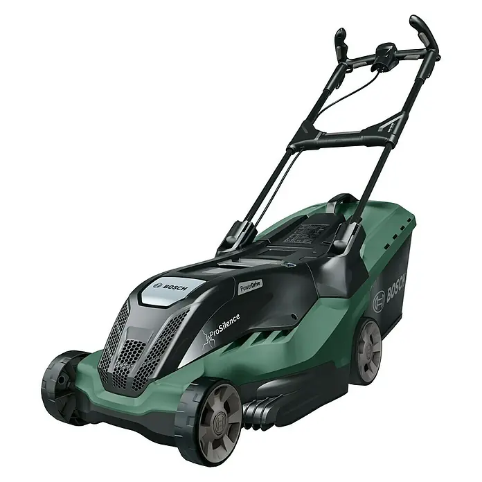 Bosch Elektro-Rasenmäher AdvancedRotak 650 - Leistung: 1.700 W, Schnittbreite: 40 cm - Der Bosch Rasenmäher mit PowerDrive- und ProSilence-Technologie für effizientes und leises Rasenmähen.
