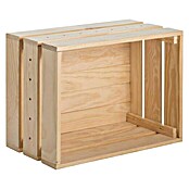 Astigarraga Home Box Holzkiste (L x B x H: 28 x 51,2 x 38,4 cm, Kiefernholz)