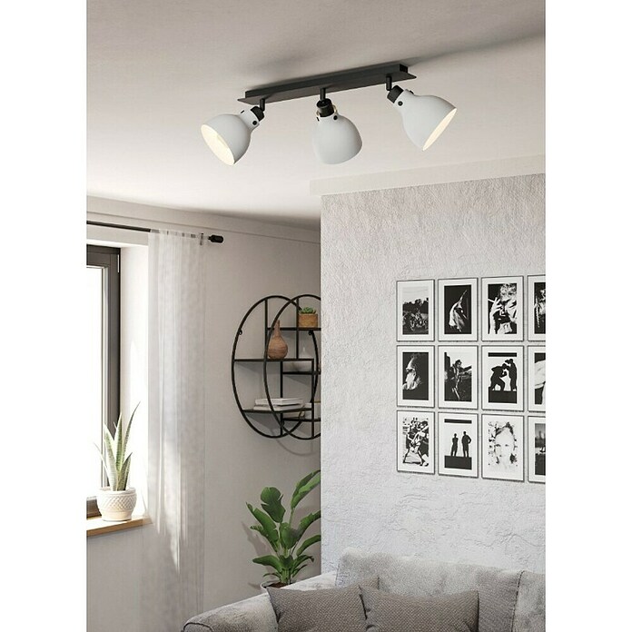 Eglo Matlock Regleta (40 W, Negro, E27, 3 ud.) | BAUHAUS