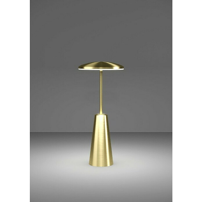 Eglo Lámpara de sobremesa a batería Piccola (Ø x Al: 12,8 x 28,5 cm, Bronce, 2,8 W, IP54) | BAUHAUS