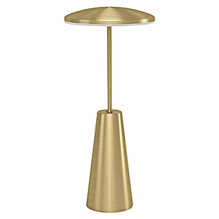 Eglo Lámpara de sobremesa a batería Piccola (Ø x Al: 12,8 x 28,5 cm, Bronce, 2,8 W, IP54)