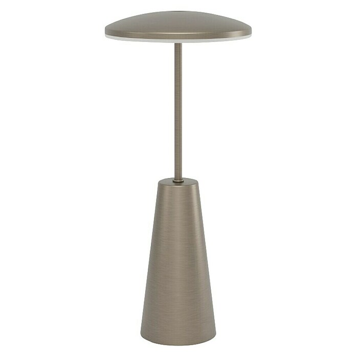 Eglo Lámpara de sobremesa a batería Piccola (Ø x Al: 12,8 x 28,5 cm, Bronce oscuro, 2,8 W, IP54) | BAUHAUS