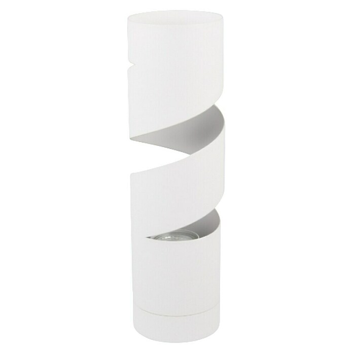 Trio Lighting Stream Lámpara de sobremesa (10 W, Ø x Al: 10 x 35 cm, Blanco, GU10) | BAUHAUS