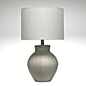 Lámpara de sobremesa de cerámica (40 W, L x An x Al: 36 x 36 x 56 cm, Blanco, E27) | BAUHAUS