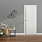 Pack puerta de interior reversible (82,5 x 203 cm, Izquierda/Derecha, Blanco, Maciza, Reversible) | BAUHAUS