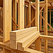 Madera maciza para construcción (Abeto rojo/abeto, 3 m x 16 cm x 8 cm, Lijado)