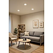 Tween Light Set de focos LED empotrables (3 × 3 W, Blanco, Diámetro: 9,6 cm, Redondeada)