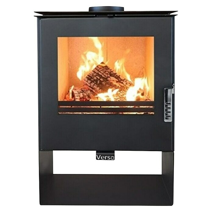 Prity Kamin na drva Verso Rheia  (5 kW, Kapacitet grijanja prostorije: 70 m³ - 100 m³, Crna) | BAUHAUS