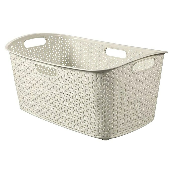 Košara za rublje  (D x Š x V: 60 cm x 39 mm x 27,8 cm, Bijela) | BAUHAUS