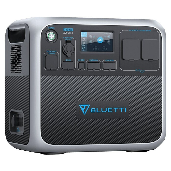Bluetti Powerstation AC200PL - 0% MwSt. (2 304 Wh, Schwarz) | BAUHAUS