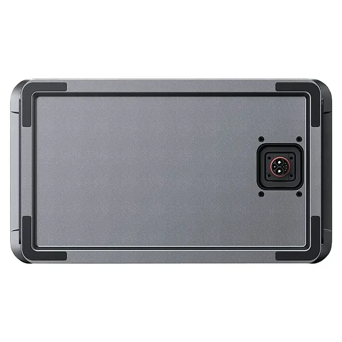 Zendure Powerstation SolarFlow ACE 1500 - 1.500 W - Graue Powerstation mit stabilem Gehäuse und Anschluss für hohe Leistungsanforderungen, ideal für Outdoor-Aktivitäten.