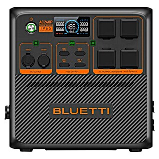 Bluetti Powerstation AC240P (1 843 Wh, Schwarz)