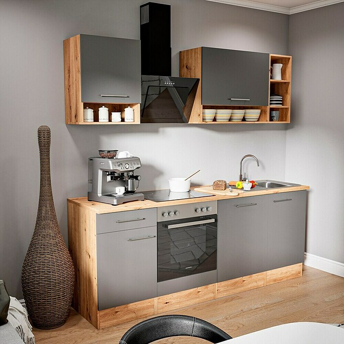 Respekta Cocina (220 cm, Gris)