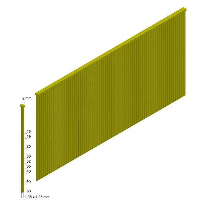 Prebena Stauchkopfnagel Typ JLänge: 32 mm, 4.000 Stk. Detail Shot