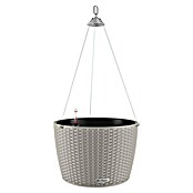 Lechuza Cottage Blumenampel Nido (Außenmaß (Ø x H): 35 x 23 cm, Kunststoff, Sandbraun) | BAUHAUS