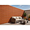 BHS Zaragoza Ladrillo machihembrado (25 x 50 cm, Rojo) | BAUHAUS