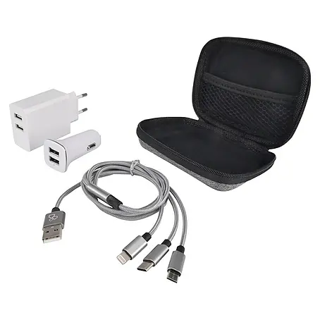 BAUHAUS  USB-Reisestecker Set