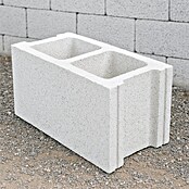 BHS Madrid Bloque de hormigón poroso caravista (40 x 15 x 20 cm, Blanco, Hormigón) | BAUHAUS