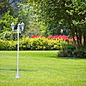 Farola Orlando  (3 × 60 W, Altura: 217 cm, Blanco)