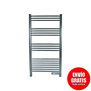 Purline Radiador toallero eléctrico NTW-11 (An x Al: 54 x 107 cm, Gris)